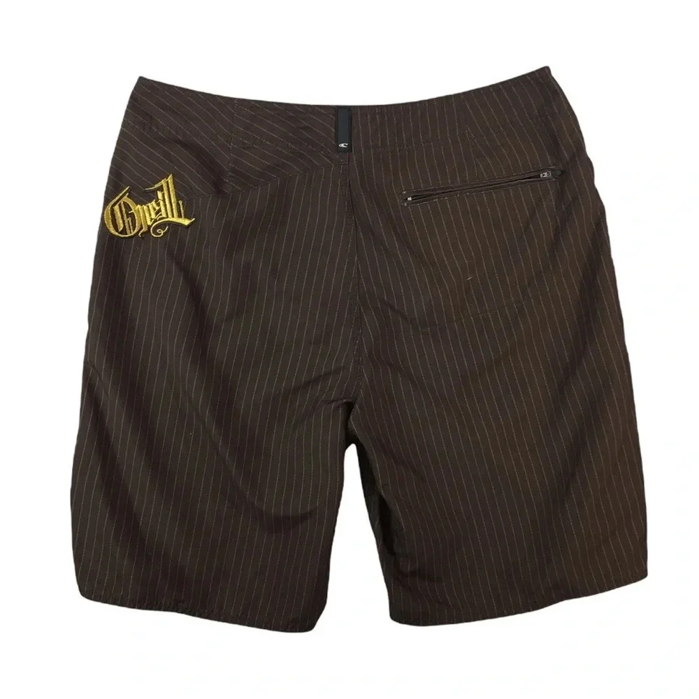 SH538 Mens O’NEILL Surfing Brand Striped Swim Board Shorts 33